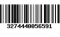 Código de Barras 3274440056591