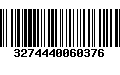 Código de Barras 3274440060376