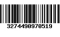 Código de Barras 3274490970519