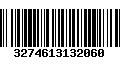 Código de Barras 3274613132060