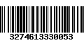 Código de Barras 3274613330053