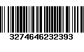 Código de Barras 3274646232393