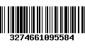 Código de Barras 3274661095584