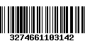 Código de Barras 3274661103142