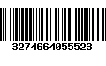 Código de Barras 3274664055523