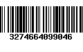 Código de Barras 3274664099046