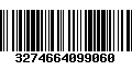 Código de Barras 3274664099060