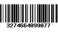 Código de Barras 3274664099077