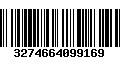 Código de Barras 3274664099169