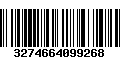 Código de Barras 3274664099268