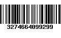 Código de Barras 3274664099299