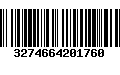 Código de Barras 3274664201760