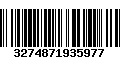 Código de Barras 3274871935977