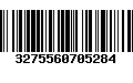 Código de Barras 3275560705284