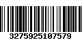 Código de Barras 3275925107579