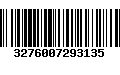 Código de Barras 3276007293135