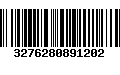 Código de Barras 3276280891202