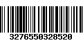 Código de Barras 3276550328520