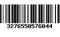 Código de Barras 3276550576044