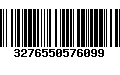 Código de Barras 3276550576099