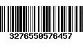 Código de Barras 3276550576457