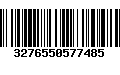 Código de Barras 3276550577485