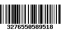 Código de Barras 3276550589518