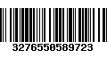 Código de Barras 3276550589723