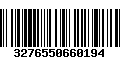 Código de Barras 3276550660194