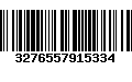 Código de Barras 3276557915334