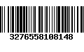 Código de Barras 3276558108148