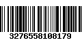 Código de Barras 3276558108179