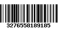 Código de Barras 3276558189185