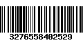 Código de Barras 3276558402529