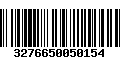 Código de Barras 3276650050154