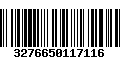 Código de Barras 3276650117116