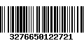 Código de Barras 3276650122721