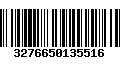 Código de Barras 3276650135516