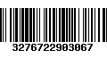 Código de Barras 3276722903067