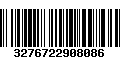 Código de Barras 3276722908086