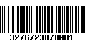 Código de Barras 3276723878081