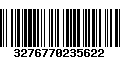 Código de Barras 3276770235622