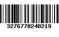 Código de Barras 3276770248219