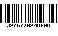 Código de Barras 3276770248998