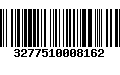 Código de Barras 3277510008162