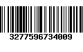 Código de Barras 3277596734009