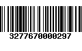 Código de Barras 3277670000297