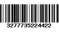 Código de Barras 3277735224422