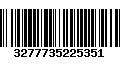 Código de Barras 3277735225351