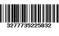 Código de Barras 3277735225832